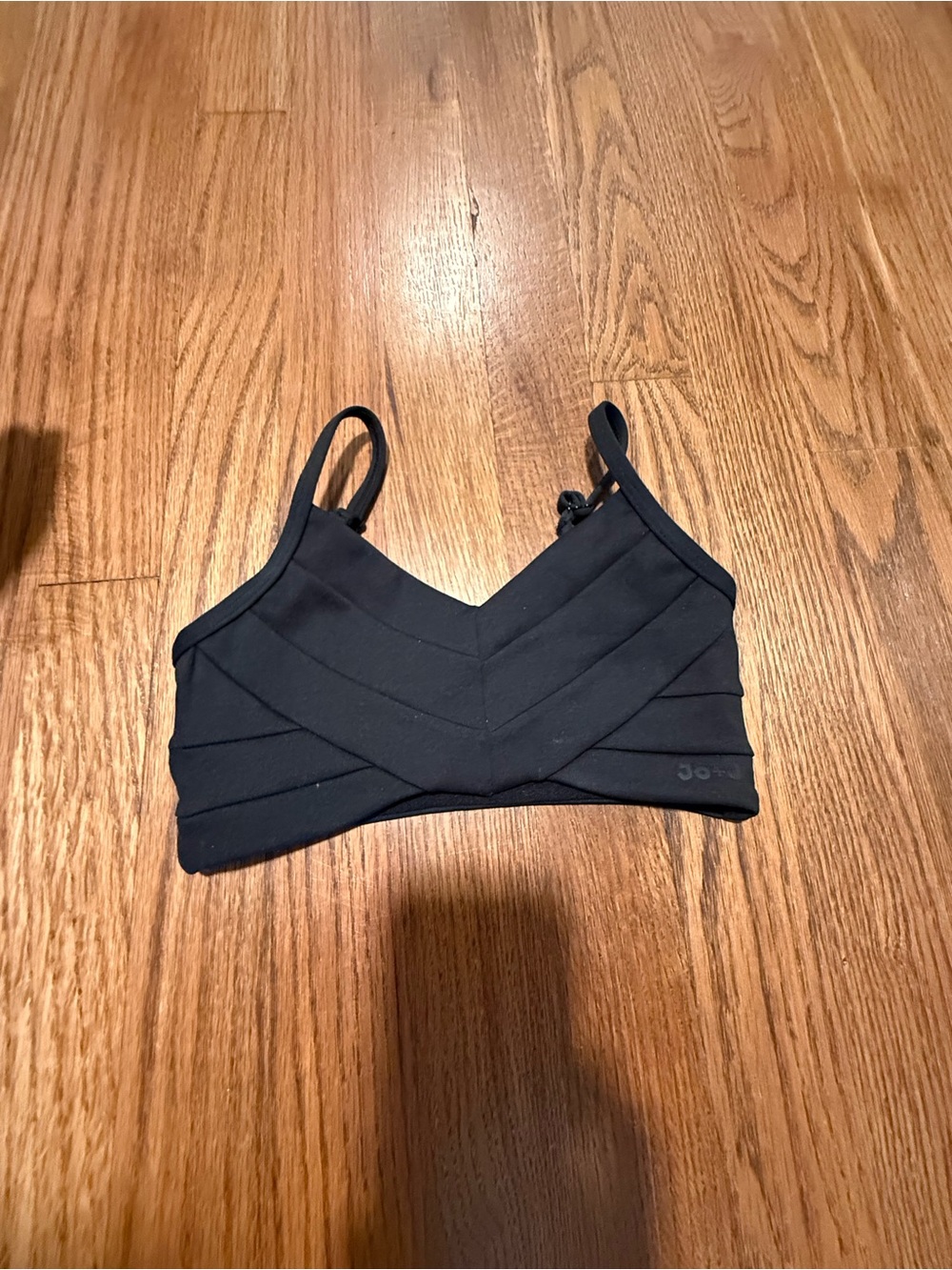 Jo + Jax Black Sports Bra
